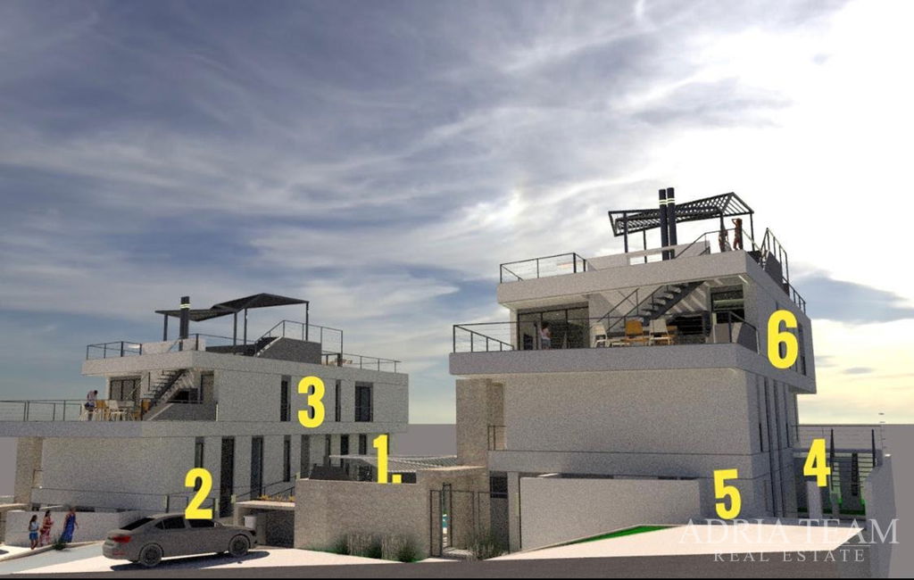 LUXUSNÝ APARTMÁN NA TICHOM MIESTE, 100m OD MORA – KOŽINO, ZADAR