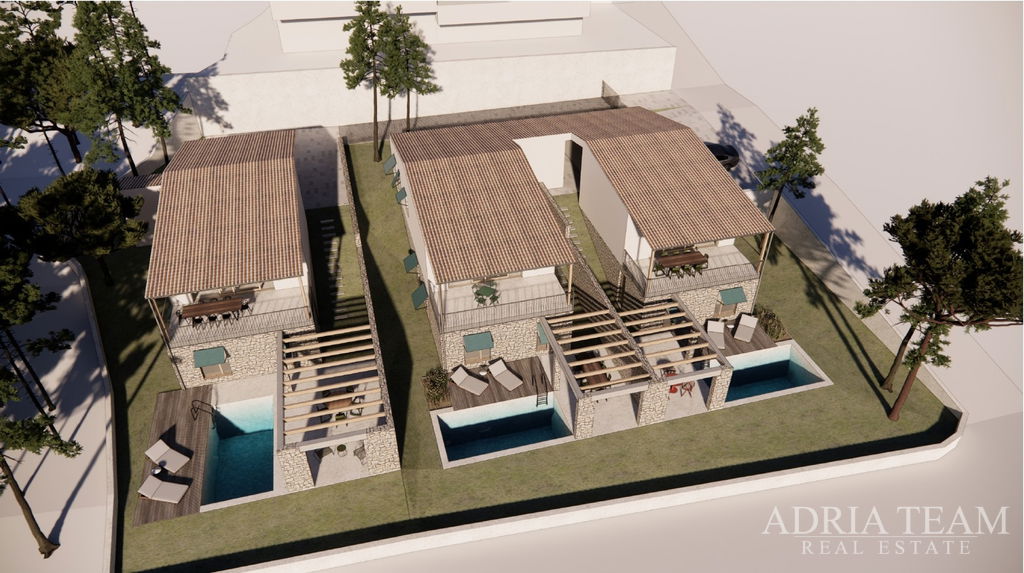 ATRAKTÍVNA NOVOSTAVBA – VILA 60m OD MORA – STARIGRAD