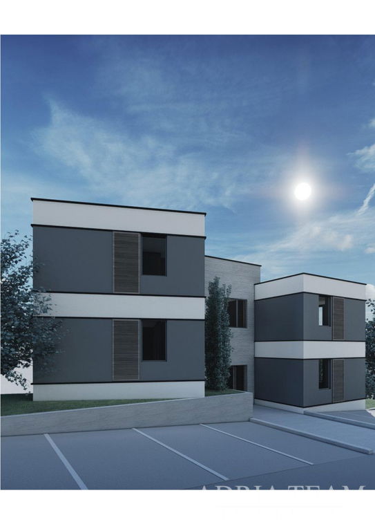 APARTMÁN S1 V BYTOVOM DOME, NOVOSTAVBA, 100m OD MORA - ŠIMUNI, PAG