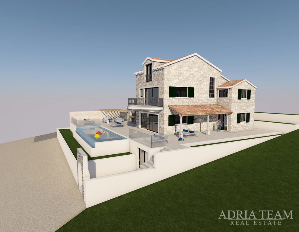 VILA V PRVOM RADE PRI MORI - PRIŽBA, KORČULA