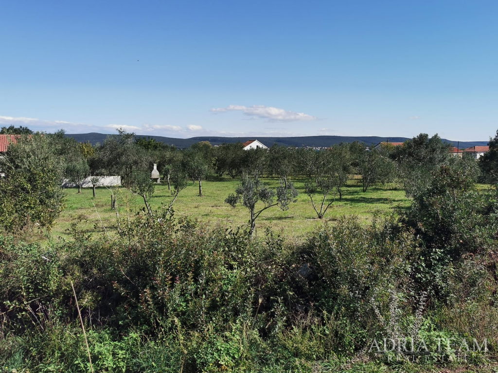 STAVEBNÝ POZEMOK, PRAVIDELNÉHO TVARU, 250m OD MORE, PAŠMAN - DOBROPOLJANA
