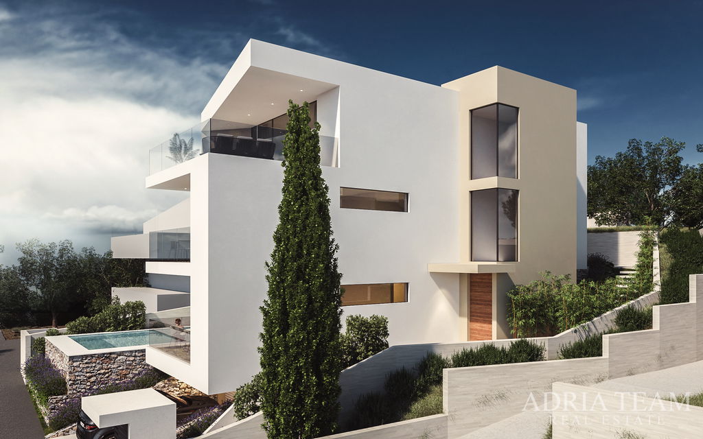 PLNE VYBAVENÁ VILLA 100m OD MORA, KRÁSNY VÝHĽAD, ŠPIČKOVÝ DIZAJN - ROGOZNICA