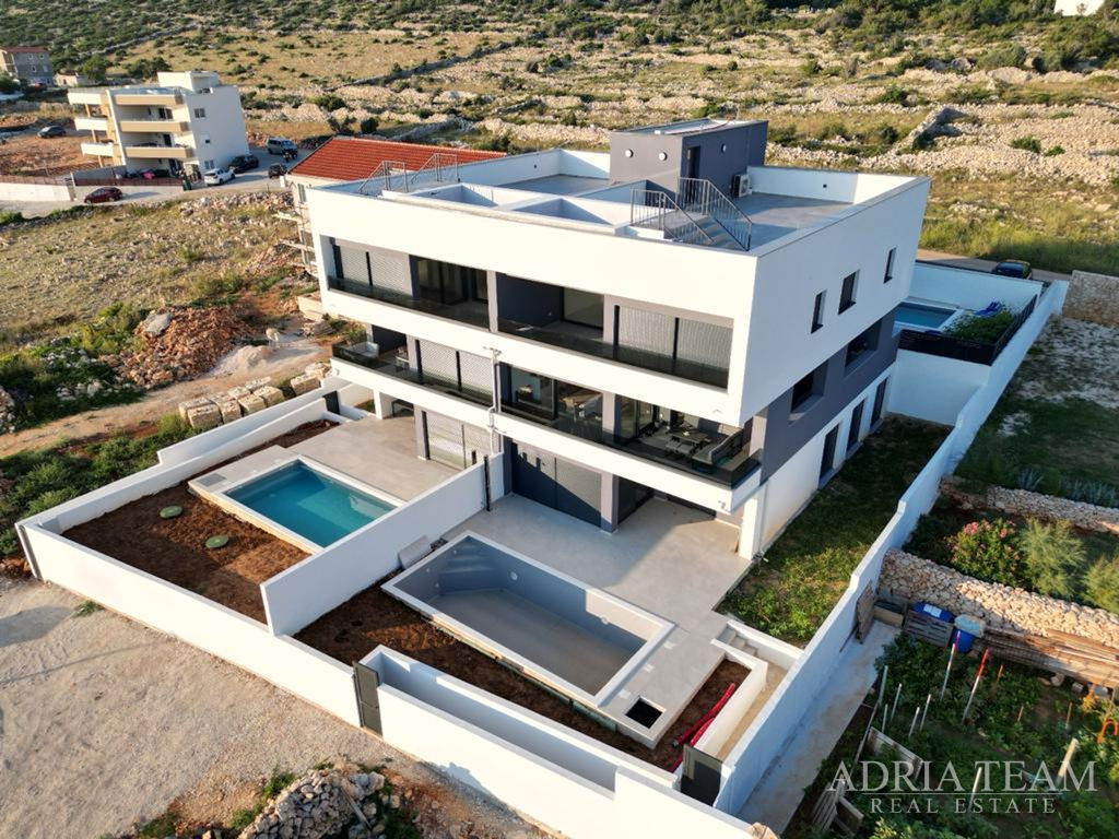 APARTMÁN S1, V PRVOM RADĚ PRI MORE, NOVOSTAVBA - VINJERAC