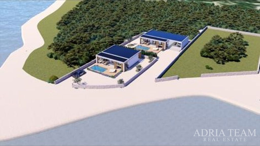 POZEMOK v R-zóne, PRVÝ RAD K MORJU - KOLAN, PAG