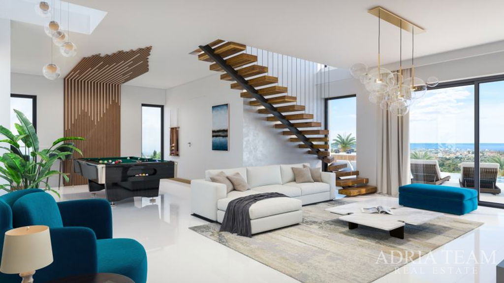 MODERNÁ VILA S VÝHĽADOM NA MORE, NOVOSTAVBA - KAŠTELIR