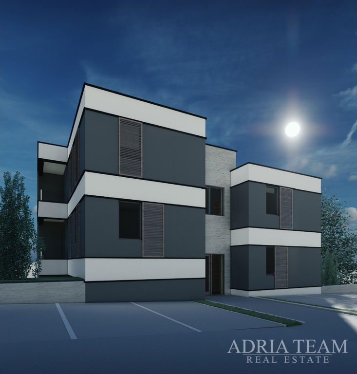 APARTMÁN S3, NOVOSTAVBA, 100m OD MORA A PLÁŽE - ŠIMUNI, PAG