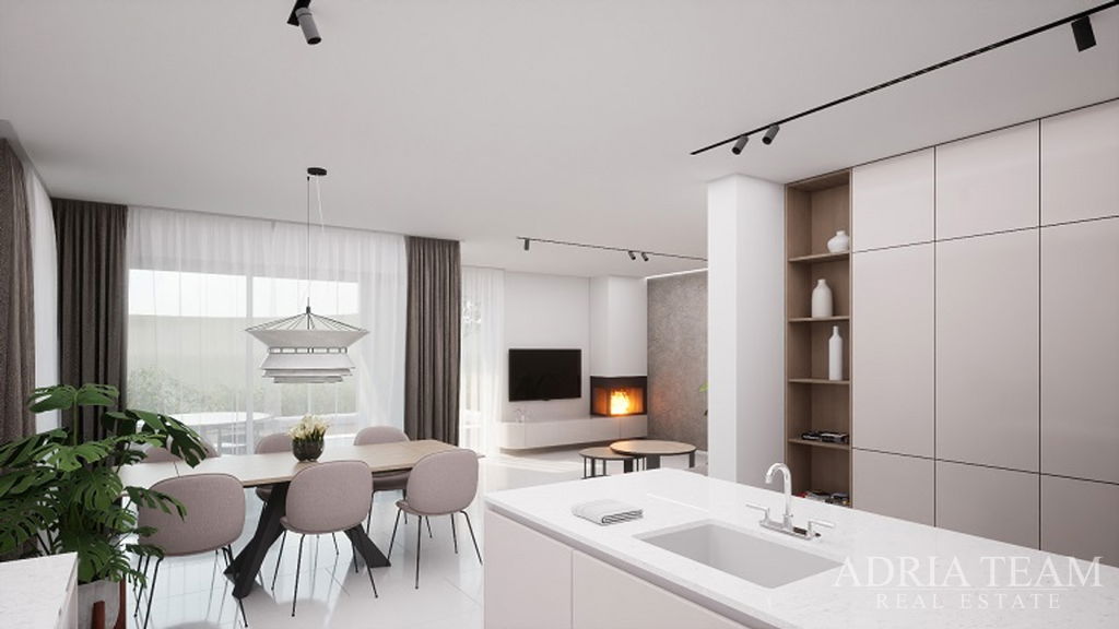 LUXUSNÁ VILA, NOVOSTAVBA, PRVÝ RAD K MORE - STARA NOVALJA, SV. MARIJA