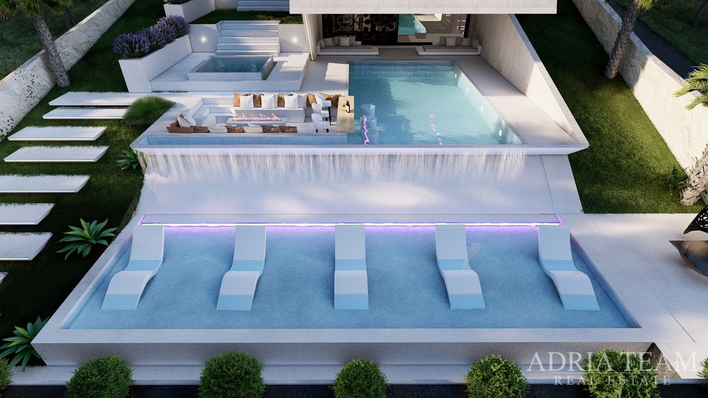 LUXUSNÁ JEDINEČNÁ VILA S BAZÉNOM A OTVORENÝM VÝHĽADOM NA MORE – STARIGRAD PAKLENICA