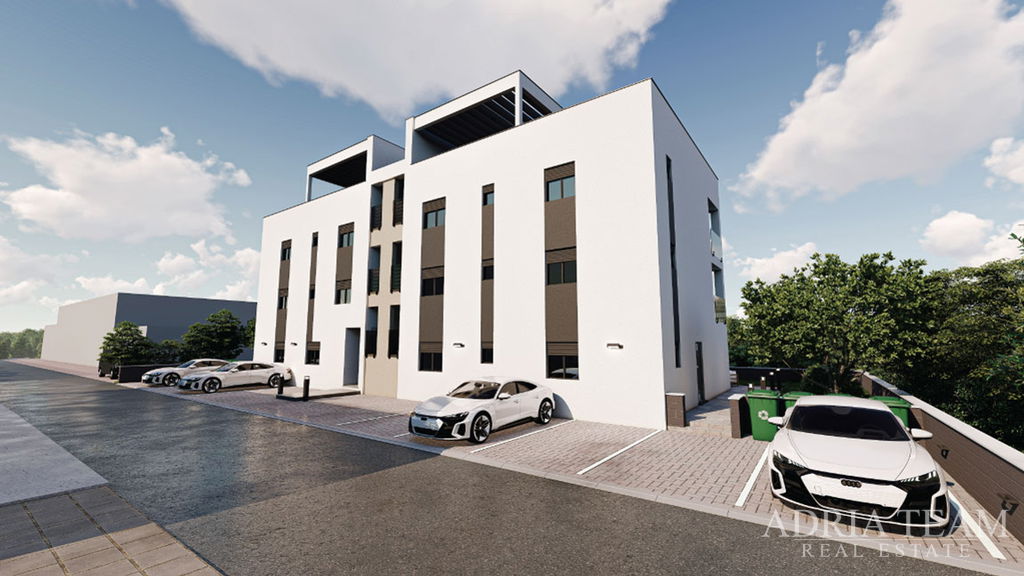 PENTHOUSE SO STREŠNOU TERASOU A VÝHĽADOM NA MORE - SABUNIKE, ZADAR