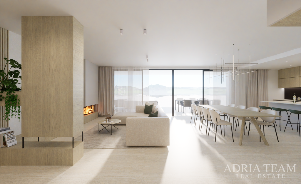 NÁDHERNÝ APARTMÁN, NOVOSTAVBA, PRVÝ RAD PRI MORI – ZATON