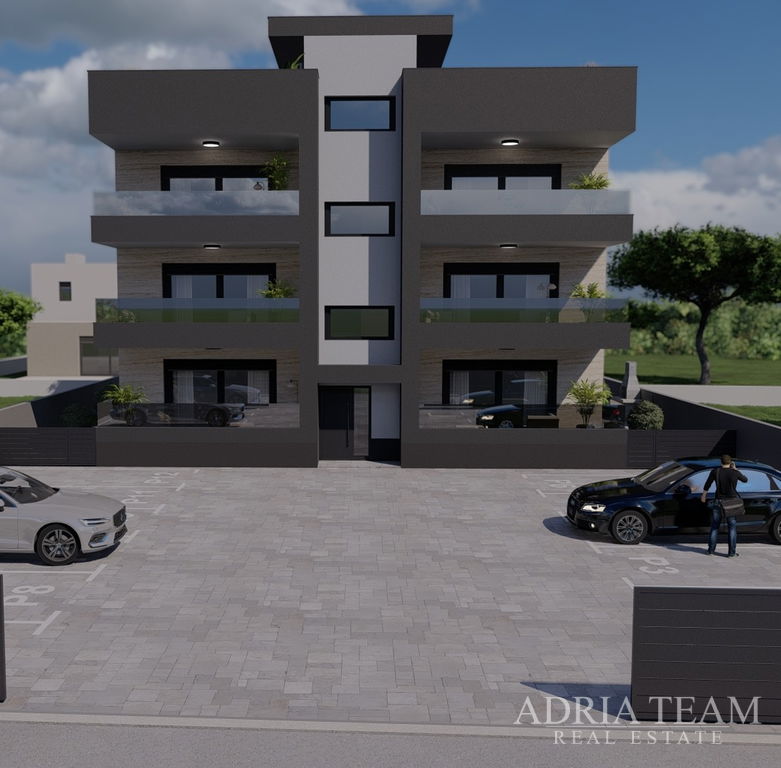 APARTMÁN S5, VZDIALENÝ 300m OD PLÁŽE, NOVOSTAVBA, VÝHĽAD NA MORE - PRIVLAKA