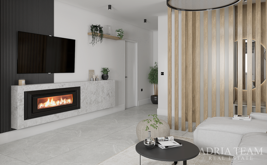 NOVOSTAVBA – 3-IZBOVÝ BYT SO ZÁHRADOU – PRÍZEMIE VĽAVO – OSTROV VIR