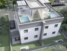 NOVOSTAVBA – 3-IZBOVÝ BYT SO ZÁHRADOU – PRÍZEMIE VĽAVO – OSTROV VIR nehnuteľnosť na predaj