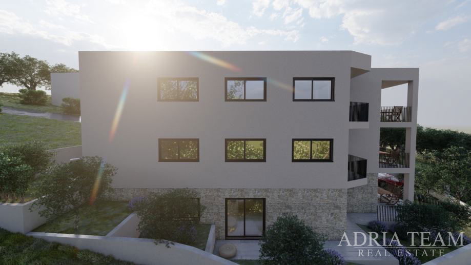 LUXUSNÝ BYT S VÝHĽADOM NA MORE A MESTO - PREKO, UGLJAN