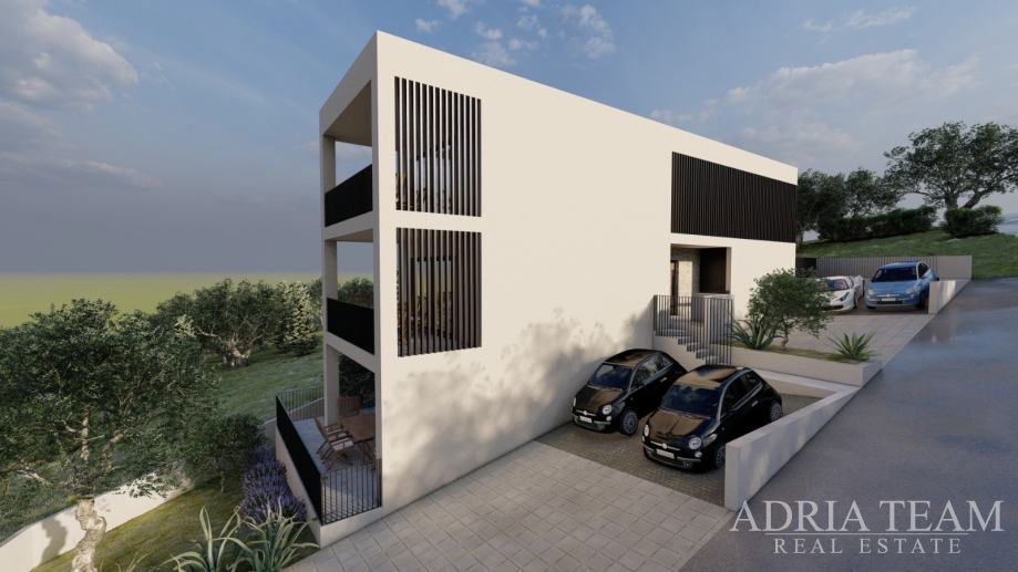 LUXUSNÝ BYT S VÝHĽADOM NA MORE A MESTO - PREKO, UGLJAN