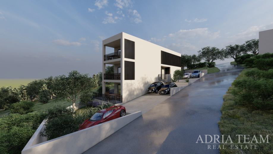 LUXUSNÝ BYT S VÝHĽADOM NA MORE A OSTROVY - PREKO, UGLJAN