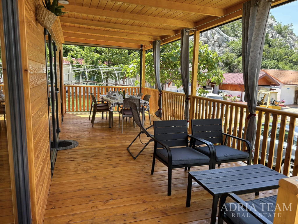 MOBILNÝ DOMČEK V KEMPE RAČA - VOLARICE