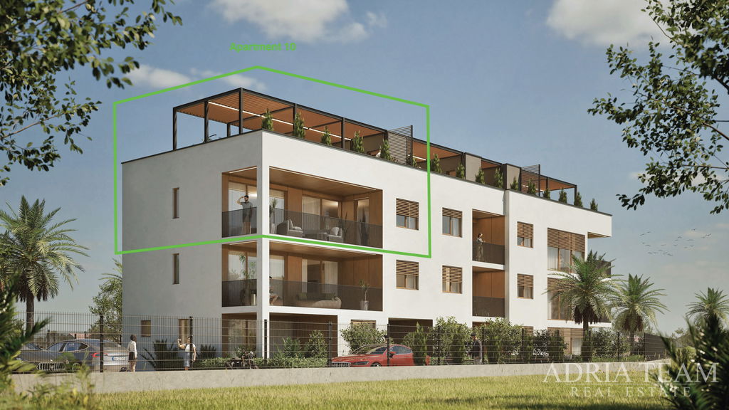 LUXUSNÝ APARTMÁN SO STREŠNOU TERASOU - NIN, ZADAR