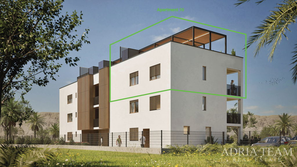 LUXUSNÝ APARTMÁN SO STREŠNOU TERASOU - NIN, ZADAR