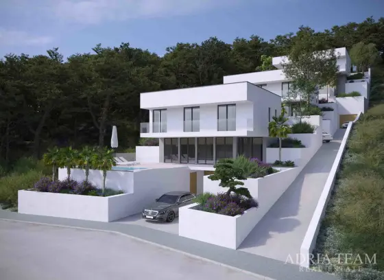 STAVEBNÝ POZEMOK 1.313M² S PROJEKTOM VILLY A POMOCNÝM OBJEKTOM - NOVIGRAD, ZADAR nehnuteľnosť na predaj