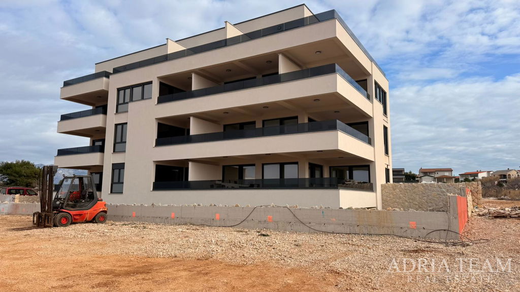 ATRATÍVNA NOVOSTAVBA – 1-IZBOVÝ APARTMÁN, 1. POSCHODIE – POVLJANA, PAG