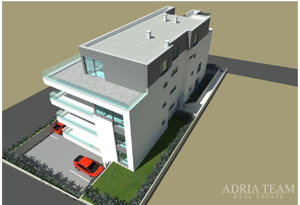 ATRATÍVNA NOVOSTAVBA – 2-IZBOVÝ APARTMÁN S VEĽKOU TERASOU – POVLJANA, PAG