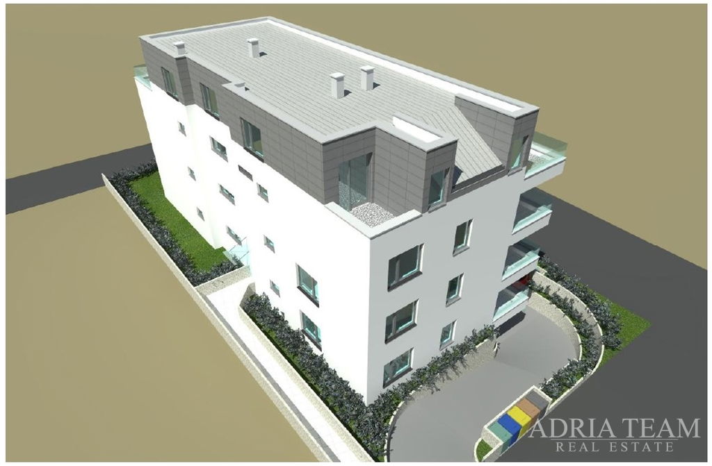 PREMIUM NOVOSTAVBA – DVOJPODLAŽNÝ APARTMÁN S DVOMA TERASAMI – POVLJANA, PAG