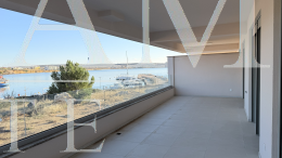 APARTMÁN PRVÝ RAD PRI MORI, OTVORENÝ VÝHĽAD NA MORE – POVLJANA, PAG nehnuteľnosť na predaj