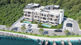 NÁDHERNÝ APARTMÁN, NOVOSTAVBA, PRVÝ RAD PRI MORI – ZATON, NIN nehnuteľnosť na predaj