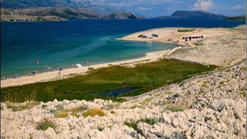 STAVEBNÝ POZEMOK C. - BLÍZKO ZRĆE BEACH- ZÓNA T3 - PAG, KOLAN