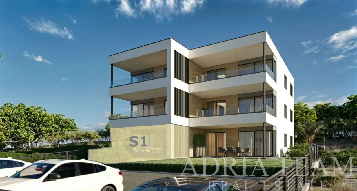 APARTMÁN S1 – PRÍZEMIE SO ZÁHRADOU – MANDRE, PAG
