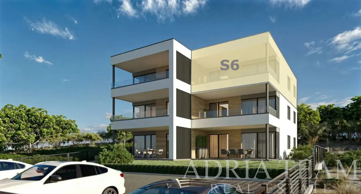 APARTMÁN S6 – PENTHOUSE S PANORAMATICKÝM VÝHĽADOM NA MORE – MANDRE, PAG