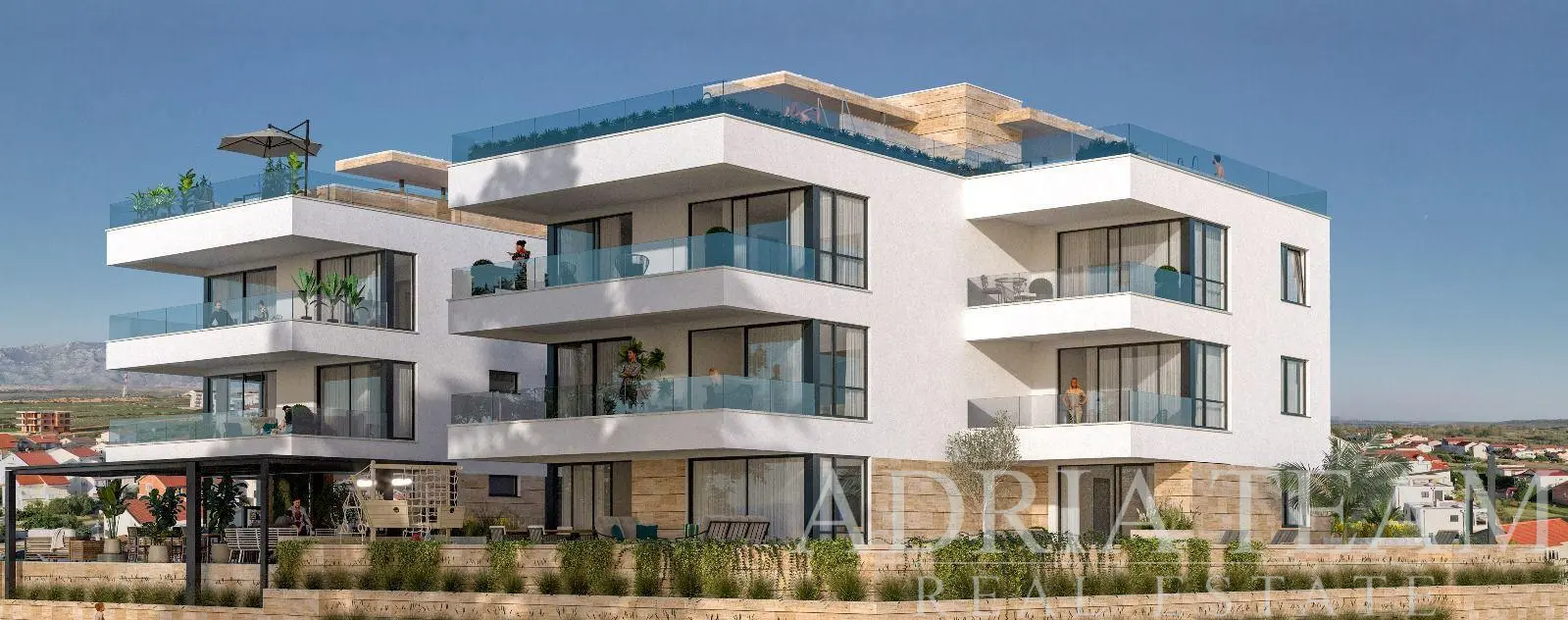 APARTMÁN V NOVOSTAVBE – 60m OD MORA – POVLJANA, PAG