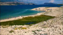 STAVEBNÝ POZEMOK B.+C.+D.+E. - BLÍZKO ZRĆE BEACH- ZÓNA T3 - PAG, KOLAN" nehnuteľnosť na predaj